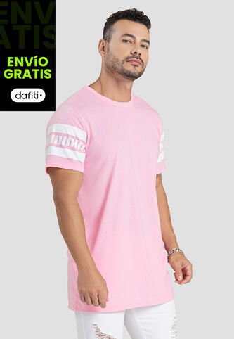 Camiseta Hombre Rosado Mp 101497 MP