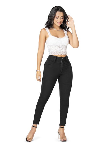 Jean Mujer Negro Mp 16877