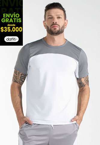 Camiseta Hombre Gris Mp 101108 MP