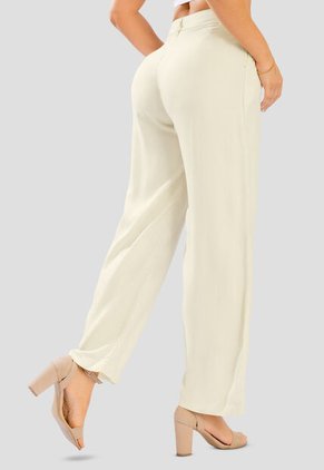 Pantalón Mujer Crema Mp 114107