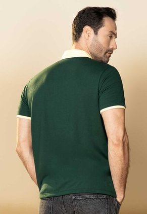 Polo Hombre Verde Pino Mp 114117