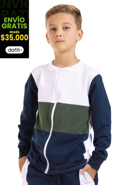 Chaqueta Infantil Masculino Multicolor Mp 3869