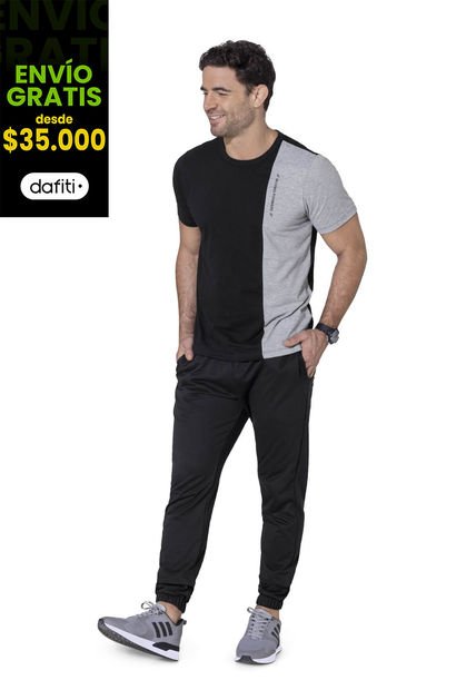 Jogger Masculino Negro Mp 33636