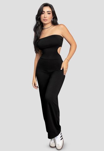 Enterizo Largo Mujer Negro Mp 110792 MP