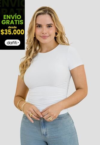 Blusa Mujer Blanco Mp 113732 MP