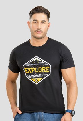 Camiseta Paq X2 Hombre Multicolor Mp 107008