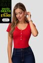 Blusa Mujer Rojo Mp 111998 de MP