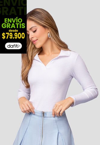 Camibuzo Mujer Blanco Mp 110850 MP