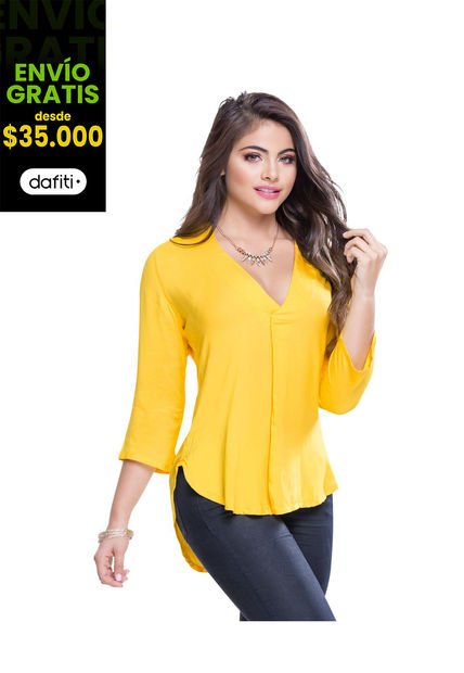 Bluson Para Mujer Amarillo MP 45941