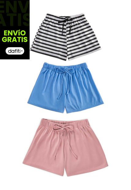Short Paq X3 Exterior Multicolor Mp 3957