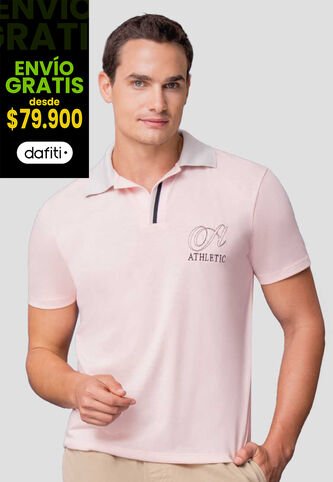 Polo Hombre Rosa Mp 111908 MP