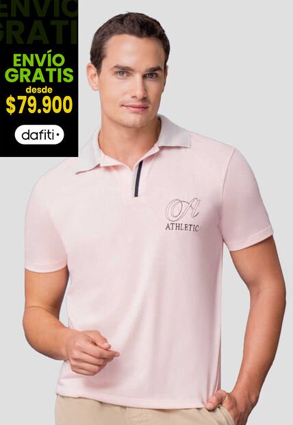 Polo Hombre Rosa Mp 111908