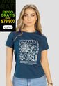 Camiseta Mujer Azul Profundo Mp 112217 de MP