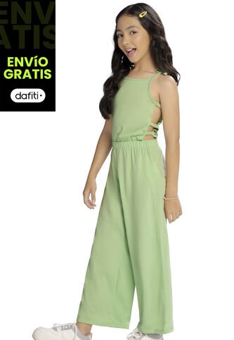 Enterizo Infantil Femenino Pistacho Mp 100720 MP