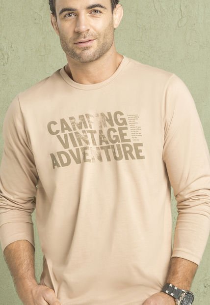 Camibuzo Hombre Beige Mp 552