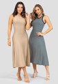 Vestido Paq X2 Mujer Multicolor Mp 110497 de MP