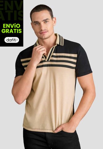 Polo Hombre Negro Mp 112796 MP