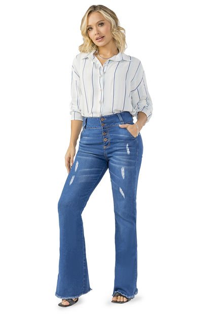 Camisa Mujer Blanco Mp 3480