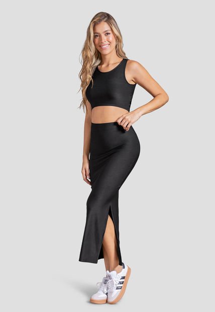 Conjunto Mujer Negro Mp 100225