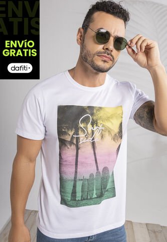 Camiseta Hombre Blanco Mp 101784 MP