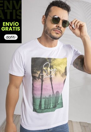 Camiseta Hombre Blanco Mp 101784