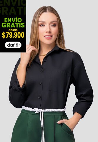 Camisa Mujer Negro Mp 110854 MP