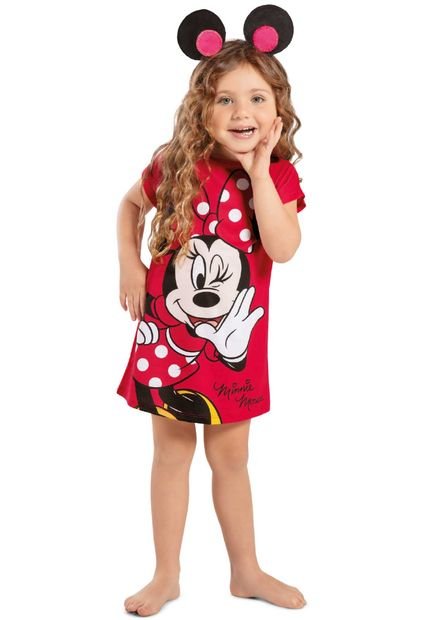 Vestido Infantil Rojo Mp 93632