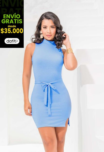 Vestido Corto Exterior Morazul Mp 1657