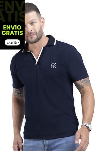Polo Hombre Azul Mp 87630 MP