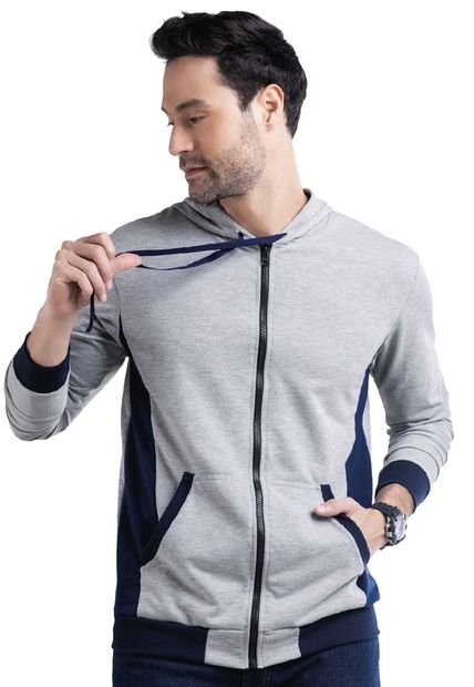 Chaqueta Hombre Gris Mp 92380