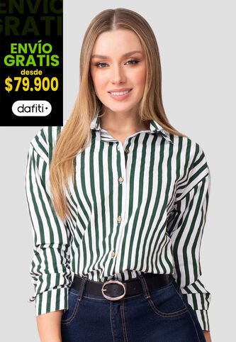 Camisa Mujer Estampado Mp 111080 MP