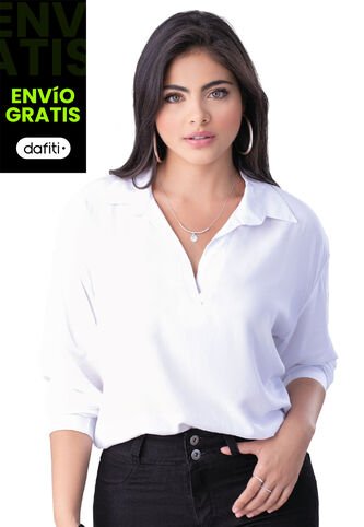Blusa Mujer Blanco Mp 33874 MP