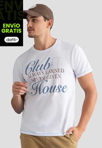 Camiseta Hombre Blanco Mp 112554 MP