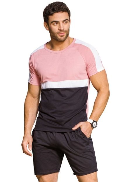 Conjunto Hombre Rosa Mp 91646