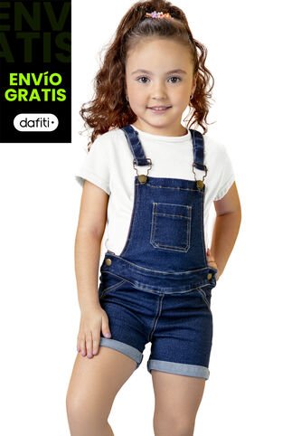 Overall Infantil Femenino Azul Mp 9940 MP