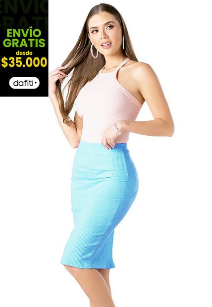 Falda Azul MP 88877