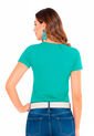 Camiseta Adulto Femenino Verde Marketing  Personal de MP