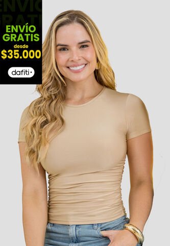 Blusa Mujer Latte Mp 113732 MP