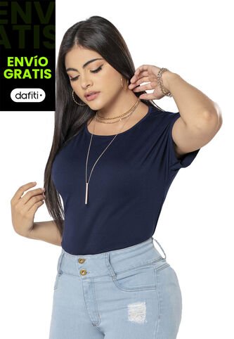 Camiseta Mujer Azul Mp 9676 MP