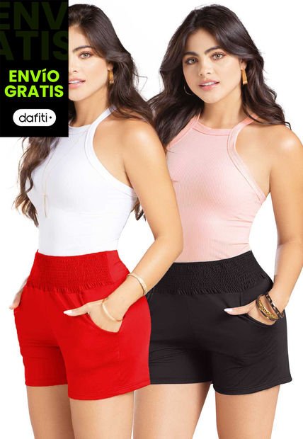 Short Paq X2 Mujer Multicolor Mp 86939