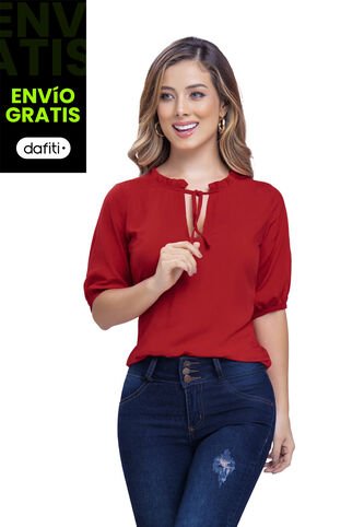 Blusa Mujer Rojo Mp 91727 MP