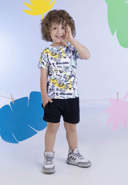 Conjunto Infantil Multicolor Mp 3103