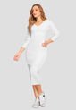 Vestido Mujer Blanco Mp 106977 de MP