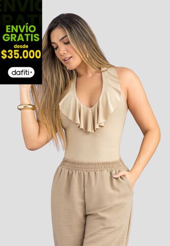 Blusa Mujer Latte Mp 113935 MP