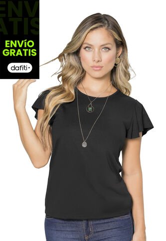 Blusa Mujer Negro Mp 68386 MP