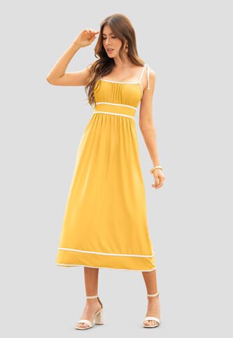 Vestido Largo Mujer Girasol Mp 110681 MP