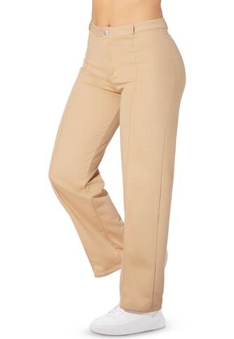 Pantalón Mujer Beige Mp 89017 MP