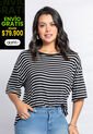 Camiseta Mujer Blanco-Negro Mp 110852 de MP