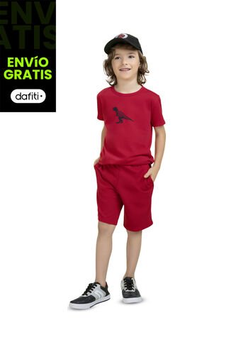 Conjunto Infantil Rojo Mp 34797 MP
