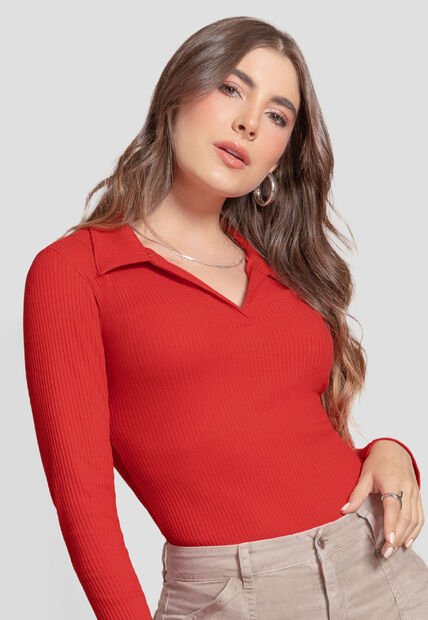 Body Mujer Rojo Mp 111041